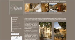 Desktop Screenshot of leclossaintsaourde.com